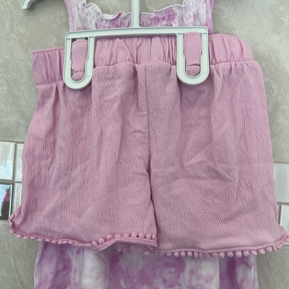 Two piece Disney Little mermaid Ariel short outfit Jumping Bean (size 7) - Picture 4 of 5